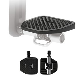 PP Pedal Plate | CB | Adapter compatible with Crankbrothers Eggbeater or Candy clipless MTB pedals | Converts clipless into flat pedals | No cleats needed | Adding Grip and comfort