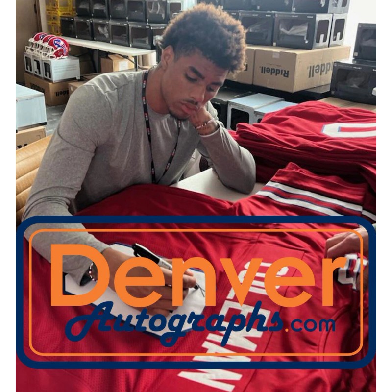 Keon Coleman Autographed/Si