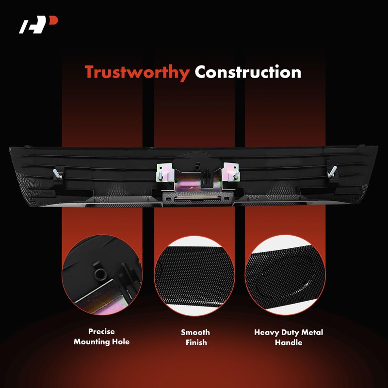 A-Premium Upgraded Metal Hatch Door Handle Garnish Compatible with Scion