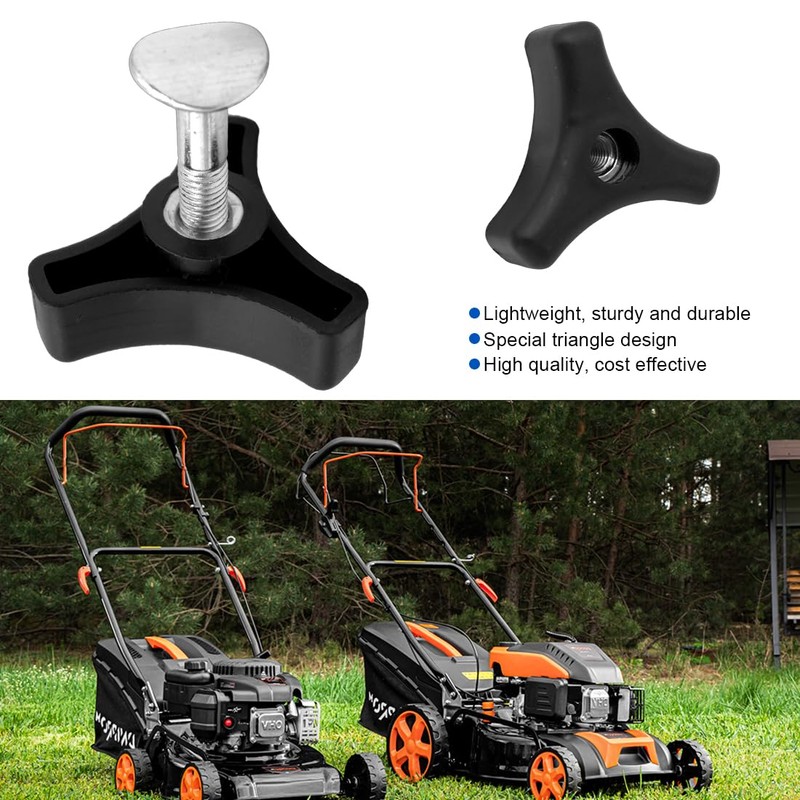 LICQIC 4 Sets Universal Lawnmowers Handle Wing Nut And Bolt,
