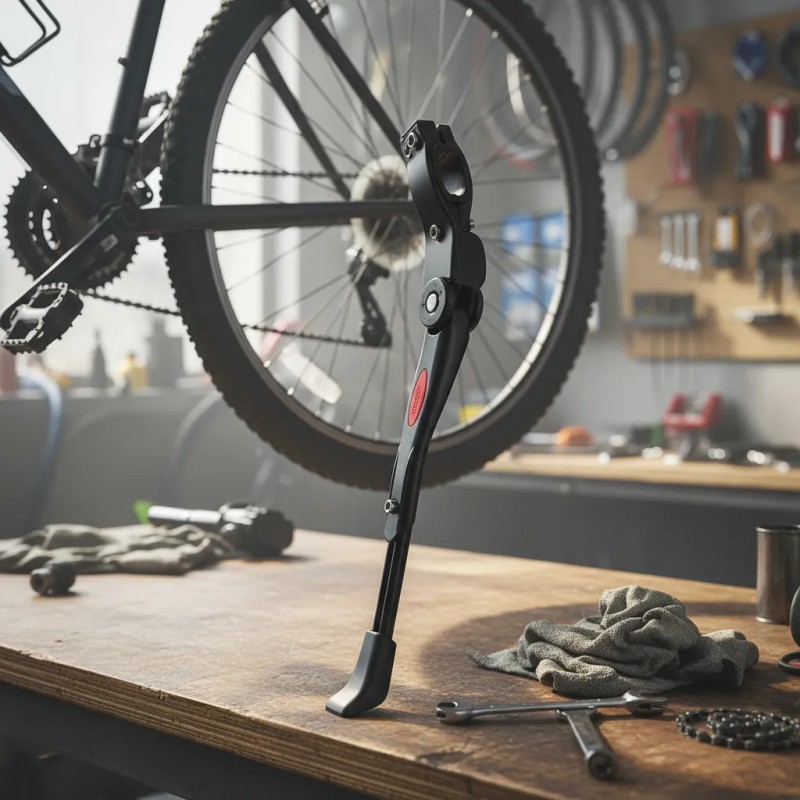 Pata Parador Bicicleta Ajustable Aluminio Reforzado R24-r29