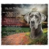 CafePress Why God Made Dogs Great Dane Throw Blanket Super