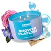 Friday Collective Shower Playlist Candle, Fresh & Clean Scented, Made