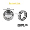 10Pcs Deep Groove Ball Bearings 6700ZZ Double-Shielded Thin Section Miniature