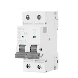 CUZRSIEYI GYM9-125 2Pole Mini Circuit Breaker DP MCB Ture Cureent of 80A 100A 125A AC MCB Width 35.6mm 400V 6KA(100A)