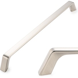 SYZOW 6 Pack 192mm Kitchen Cabinet Handles Brushed Nickel Cabinet Pulls Brushed Nickel Drawer Pulls Kitchen Cabinet Hardware Kitchen Handles for Cabinets Cupboard Handles