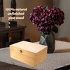 Wooden Box with Lid Wooden Box Storage Box Decorative 30