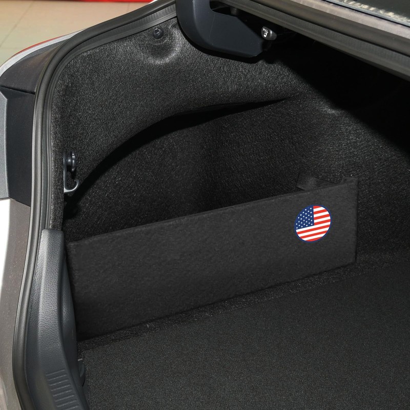 2PCS Rear Trunk Organizer Side Divider Board Compatible with Toyota