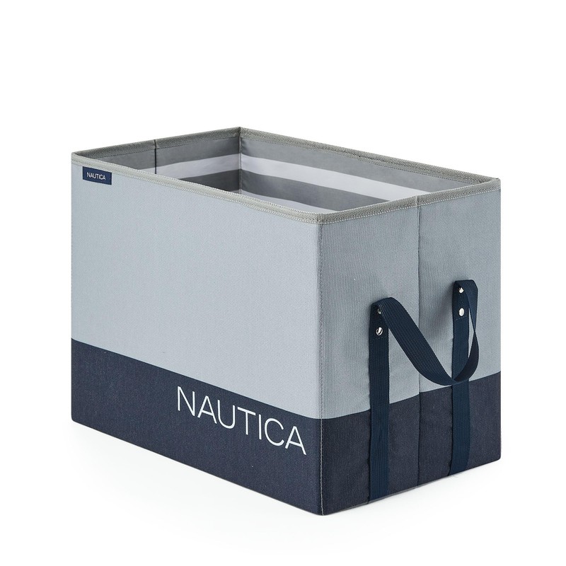 Nautica - Laundry Basket, Foldable Hamper & Storage Bin, Closet