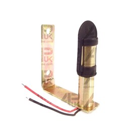 Rotating Flashing Amber Beacon Mount Flexible DIN Pole Tractor Mounting Light