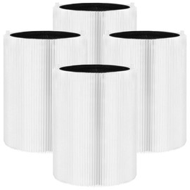 ROMON 311 Auto Replacement Filter Compatible with Blue Pure 311 Auto Air Purifier, 2-in-1 H13 Ture HEPA, High-Efficiency Activated Carbon Filter, 4 Pack