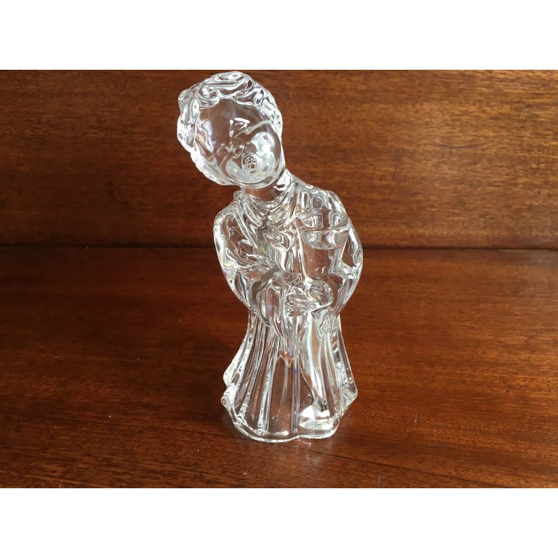 MIKASA CRYSTAL CHOIR ANGEL CANDLEHOLDER~B