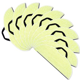 GANGXUN Microfiber Sonic Mopping Pads for Shark AV2610WA/RV2620WD/RV2610WA/RV2410WD Robot Vacuum Replacement Accessories (Green, 10Pack)