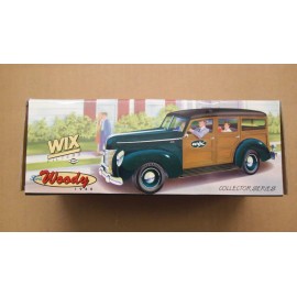 Ertl WIX FILTERS 1940 FORD WOODY WAGON 1:25 DIE CAST CAR MODEL NEW 1999 ERTL H808
