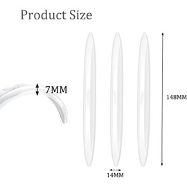 JinRui-T Car Door Protector 6PCS Car Door Edge Protector Car Door Protection Strip Universal Door Guard Anti-collision Door Protector Suitable for General Car Doors, Bumpers (White)