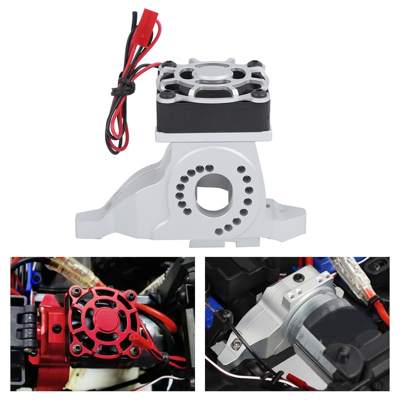 Motor Fixed Mount with Heat Sink RC Accessory for Traxxas