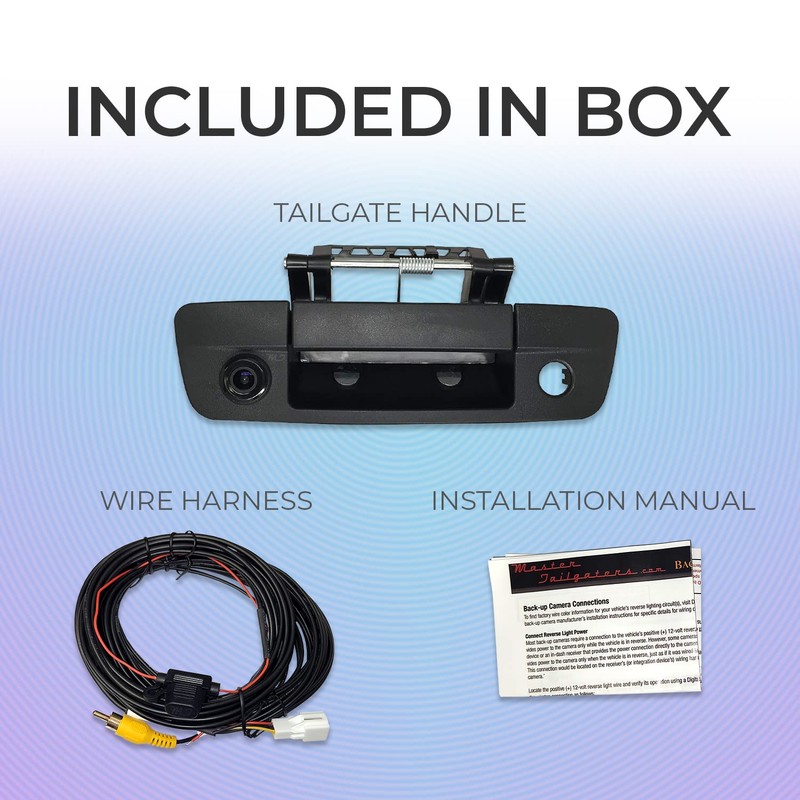 Master Tailgaters Replacement for Dodge Ram (2009-2017) Black Tailgate Handle