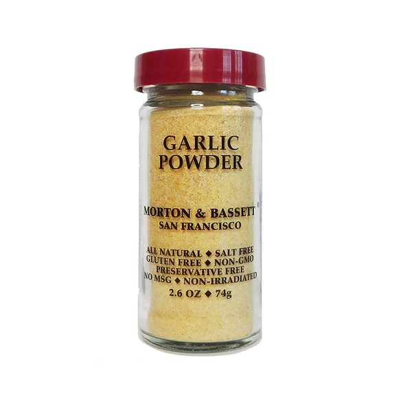 Morton & Bassett Garlic Powder 2.6 ounce