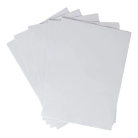 Papel Fotográfico Mate Calidad Premium Carta 128gr 100 Hojas Color Blanco