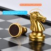 OkidSTEM Magnetic Travel Chess Set with Folding Games Board and