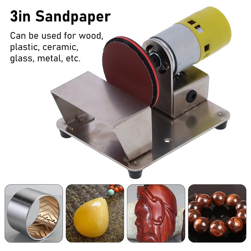 Electric Disc Grinder, Disc Combo Sander Polisher Sanding Machine 3in