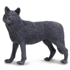 Safari Black Wolf Wildlife Wonders Figure Safari Ltd NEW Educational Kids