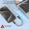 TRANLIKS USB C to Lightning Female Adapters 60W PD Fast