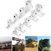 SK10 Linear Shaft Support Bracket 4pcs 10mm Aluminum Linear Rail