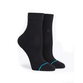 Stance Women's Lowrider Cotton Slip on Socks - Black Size Medium 8-10.5
