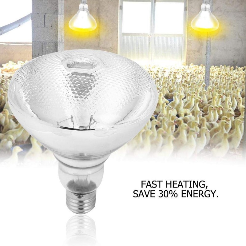 Eboxer Livestock Heat Lamp,1Pc UVA UVB Full Spectrum Sunlight Lamp