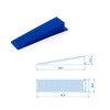 Lantelme 5679 50 piece plastic assembly wedges for construction, window