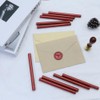Wax Seal Sticks, Atobpp 10pcs Wine Red Wax SealingSticks Glue