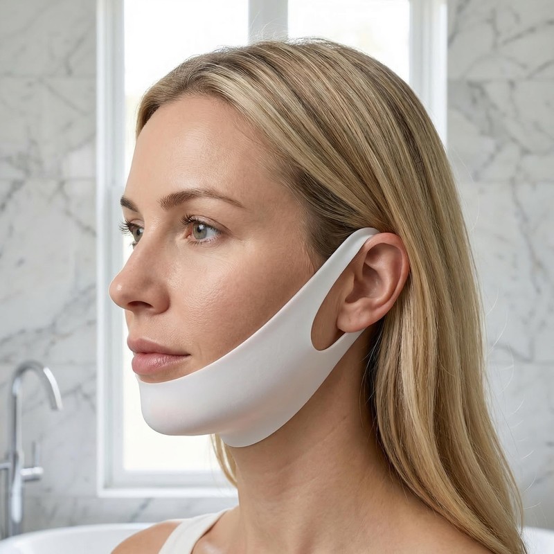Chinology Double Chin Lifting Mask, Reusable Chin & Jawline Support