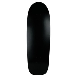 Moose Old School Skateboard Deck (10" x 33", Black)