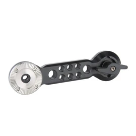 NICEYRIG Rosette Arm, Standard Rosette Extension Arm and More Compatible with RED Epic, URSA Mini, Sony FS7, ARRI Standard Rosette Extension Arm, Standard Arri Rosette Mount, 360 Degree Adjustable,