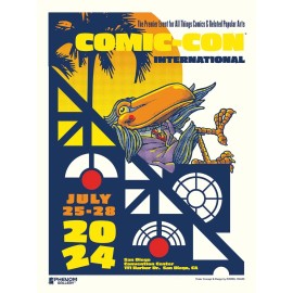 Phenom Gallery San Diego 2024 Comic Con 18" x 24" Deluxe Framed Serigraph
