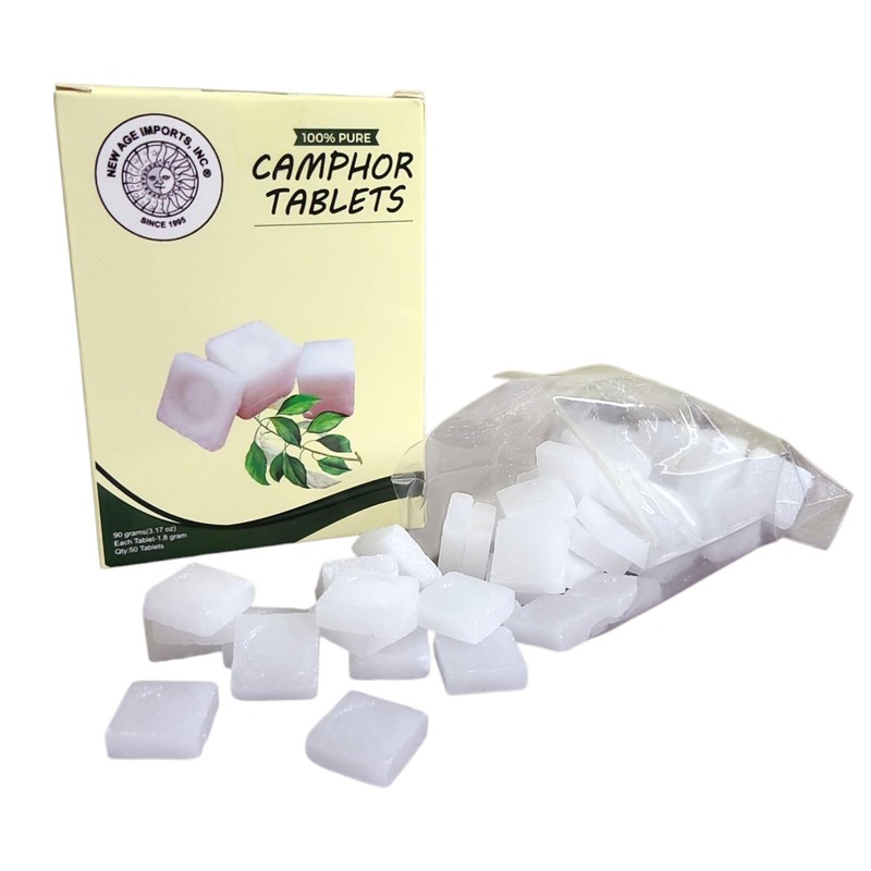Camphor Tablets 90 Grams Pack Inscent | Premium Quality Refined