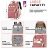 SINVICKO Crochet Bag, Knitting Bag Backpack and Totes Organizer with