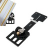 Adjustable Guide Rail Square with Angle Stop -60° to 60°,