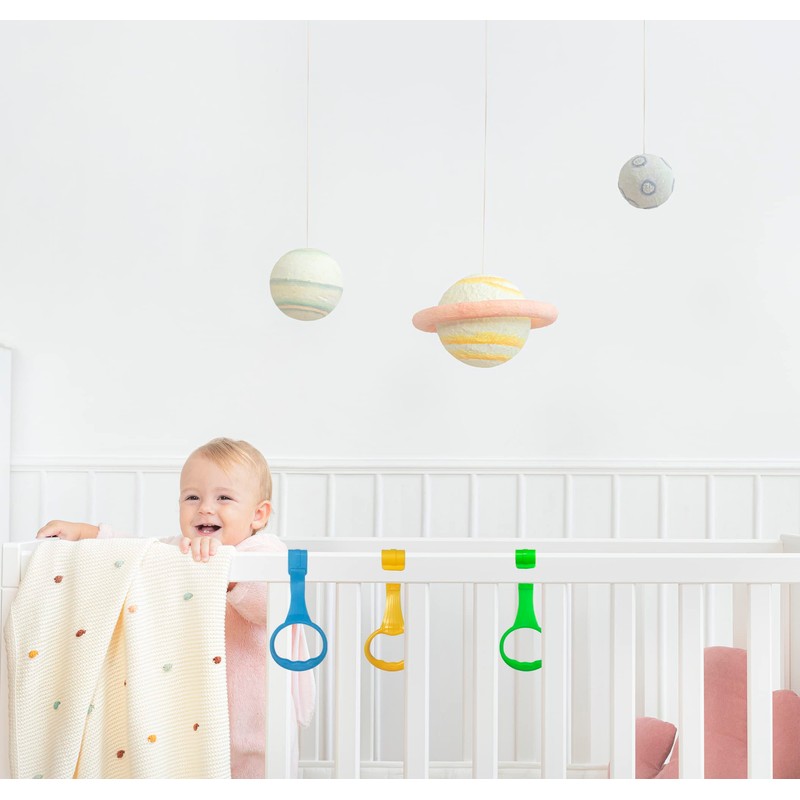 Baby Pull Up Rings 6 Pack Walk Assistant, Pull Up