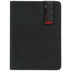 ゼニス・エンタープライズ ジークエンス360_ノート S（A6変形）横罫 ブラック