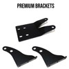 Limb Riser Kit Windshield Protector Compatible with Wrangler Gladiator JK
