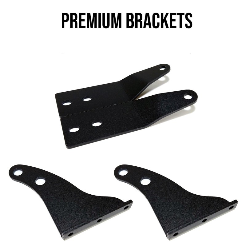 Limb Riser Kit Windshield Protector Compatible with Wrangler Gladiator JK