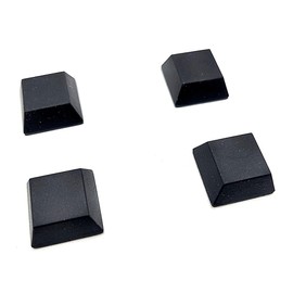 Square Rubber Feet Bumpers 3/4" Wide Peel and Stick x 3/8" Thick Adhesive Backed Stick on Pads for Electronics, Consoles, and Furniture. Waterproof Base Bumper Pad Spacers (Pack Size: Pack of 48)