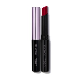 L'BEL - Forever Labial Mate en Barra Color Rouge Passion 2g, De Larga Duración, con Colágeno, Labial de Color con Acabado Mate, Repara y Suaviza los Labios, Fija y Evita Transferencia