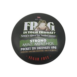 Simpkins Natural Frog in Your Throat Lozenges Mint Menthol 40g