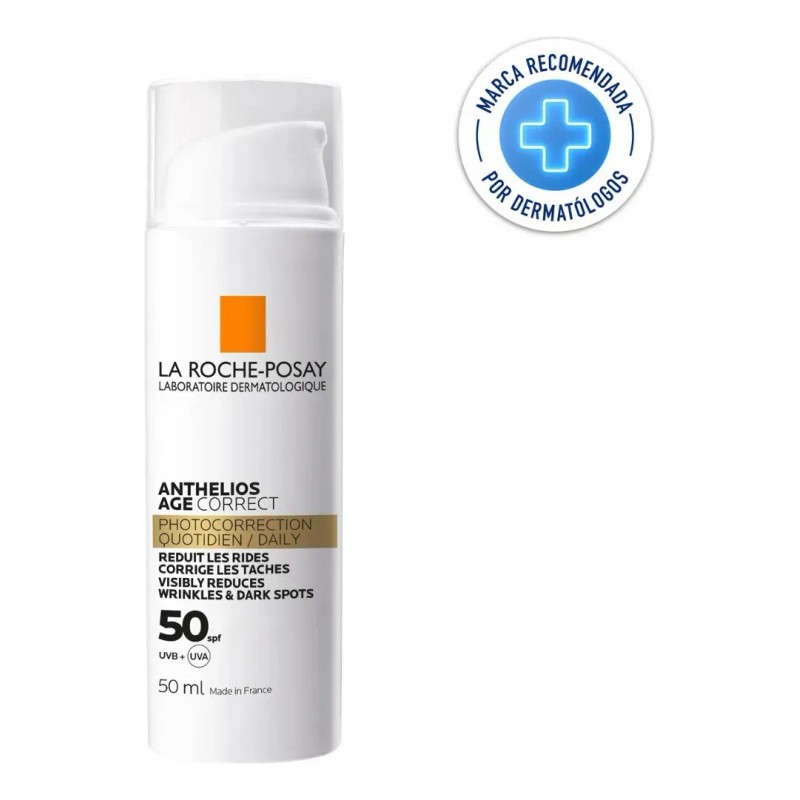 Gel Crema Anthelios Age Correct Fps50 De 50ml Sin Color