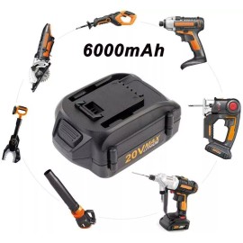 WORX 2pack For WORX 20V MAX Extend Lithium Battery 20 Volt WA3520 WA3525 WA3575 WG155