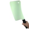 Novelty Giant Giant Plastic Butcher Knife Cleaver Prop With Green