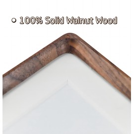 5x5 Picture Frame in Natural Walnut Wood,Square 5x5 Frame with 3.5x3.5 Mat for Wall Mount or Tabletop Display